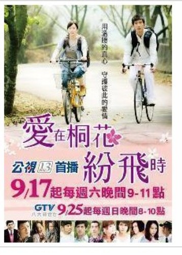 2011台劇 愛在桐花紛飛時 許慧欣/修傑楷 國語中字 盒裝5碟