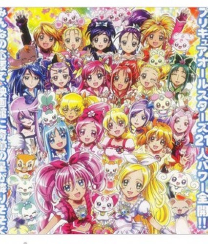 2009日本動畫電影 劇場版光之美少女 /全明星豪華篇 1+2+3 日語中字 盒裝3碟