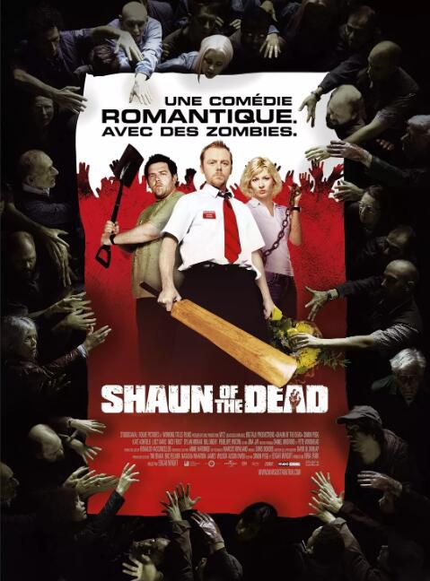 2004高分英國恐怖電影 僵屍肖恩/活人甡吃/Shaun of the Dead 西蒙·佩吉 英語中字 盒裝1碟