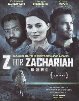 2015美國電影 撒迦利亞/Z for Zachariah 瑪格特·羅比 英語中字 盒裝1碟