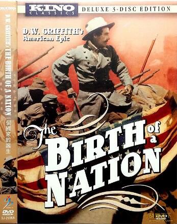 1915美國電影 一個國家的誕生 修復版 DVD 1915美國電影 一個國家的誕生 修復版 DVD