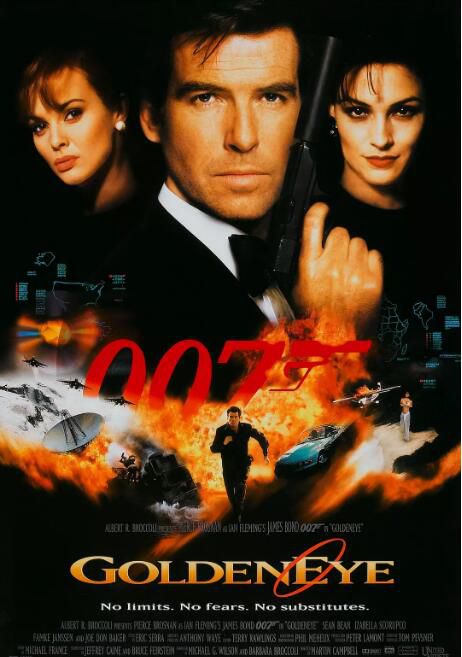 1995高分英國電影 007之黃金眼/新鐵金剛之金眼睛/GoldenEye 皮爾斯·布魯斯南 英語中字 盒裝1碟