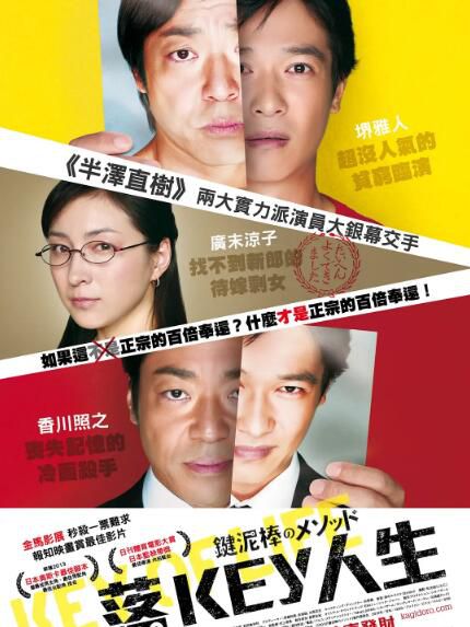 2012日本高分喜劇電影《盜鑰匙的方法/落KEY人生》堺雅人.日語中字