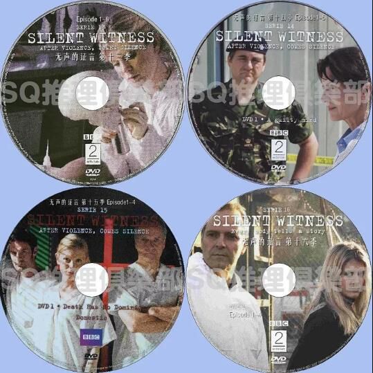 新英劇DVD：無聲的證言 第1-24季 英語中英文字幕 48碟
