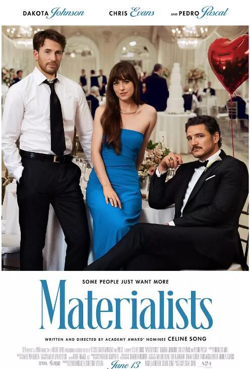 2025美國電影 物質主義者/天作之合/錢財心愛物/Materialists 達科塔·約翰遜 英語中字 盒裝1碟 2025美國電影 物質主義者/天作之合/錢財心愛物/Materialists 達科塔·約翰遜 英語中字 盒裝1碟