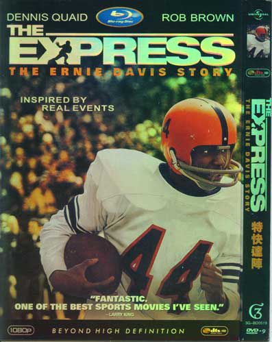 2008美國電影 特快達陣/生命快車/The Express 羅伯·布朗 英語中字 盒裝1碟 2008美國電影 特快達陣/生命快車/The Express 羅伯·布朗 英語中字 盒裝1碟