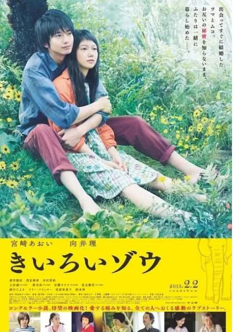 2013日本電影 黃色大象/Kiiroizou 宮崎葵 日語中字 盒裝1碟