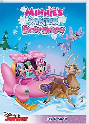 米奇妙妙屋：米妮冬日時尚展 兒童動畫 英語 中文字幕 盒裝 DVD