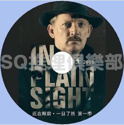 2016英國新罪案劇DVD：近在眼前 第一季/壹目了然/顯而易見 全3集