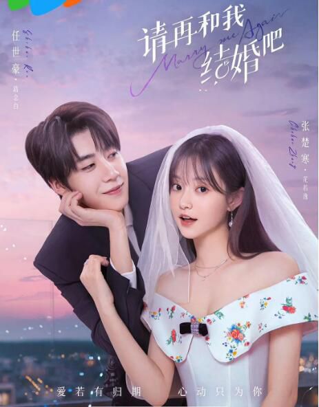 2025大陸短劇《請再和我結婚吧/Merry Me Again》任世豪/張楚寒 國語中字 盒裝2碟
