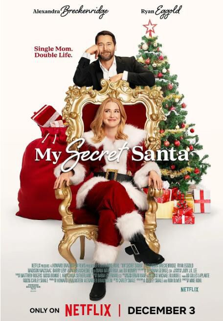 2025美國電影《我的秘密聖誕老人/My Secret Santa》麥迪遜·麥克伊薩克 英語中字 盒裝1碟