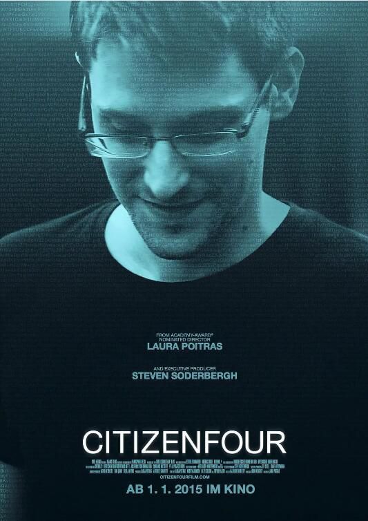2014德國高分紀錄片《第四公民/四號公民/Citizenfour》愛德華·斯諾登 德語中字 盒裝1碟