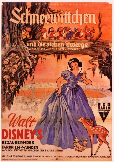 1937動畫電影 白雪公主和七個小矮人/雪姑七友 英語中字