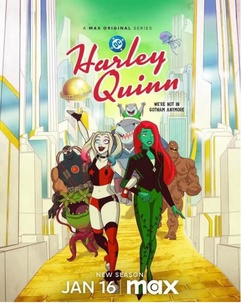 2025美國動畫 哈莉·奎茵/Harley Quinn 第五季 英語中字 盒裝2碟 2025美國動畫 哈莉·奎茵/Harley Quinn 第五季 英語中字 盒裝2碟