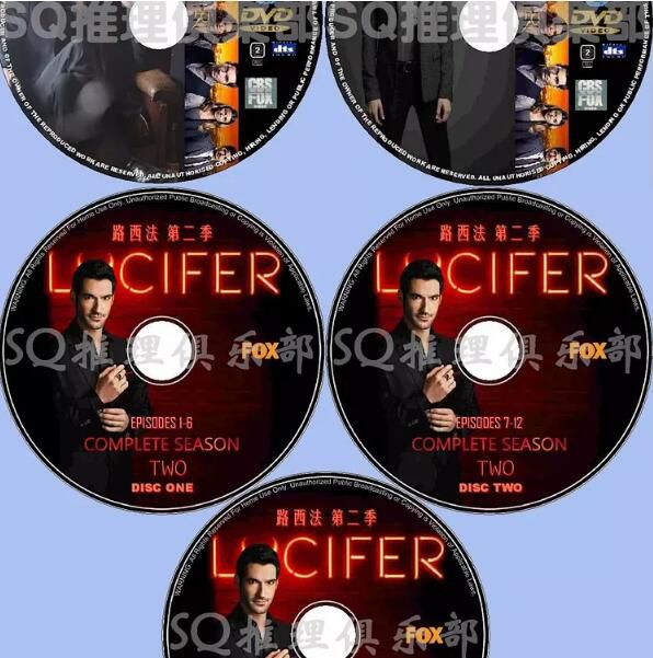 新美國罪案劇DVD:路西法/Lucifer 1-5季 14碟 新美國罪案劇DVD:路西法/Lucifer 1-5季 14碟