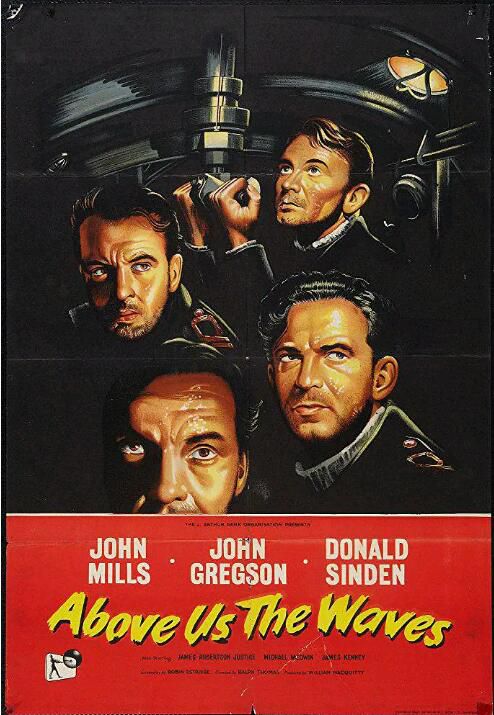 1955英國電影 威震大西洋/Above Us the Waves 二戰/海戰/英德戰 英語中字 DVD 1955英國電影 威震大西洋/Above Us the Waves 二戰/海戰/英德戰 英語中字 DVD