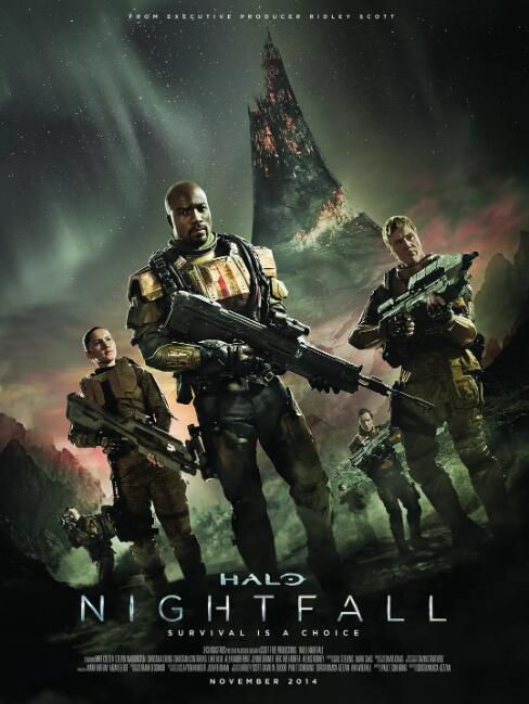 2014美劇 光環:夜幕/光環夜幕降臨/光暈:夜幕/Halo: Nightfall 英語中字 盒裝1碟 2014美劇 光環:夜幕/光環夜幕降臨/光暈:夜幕/Halo: Nightfall 英語中字 盒裝1碟