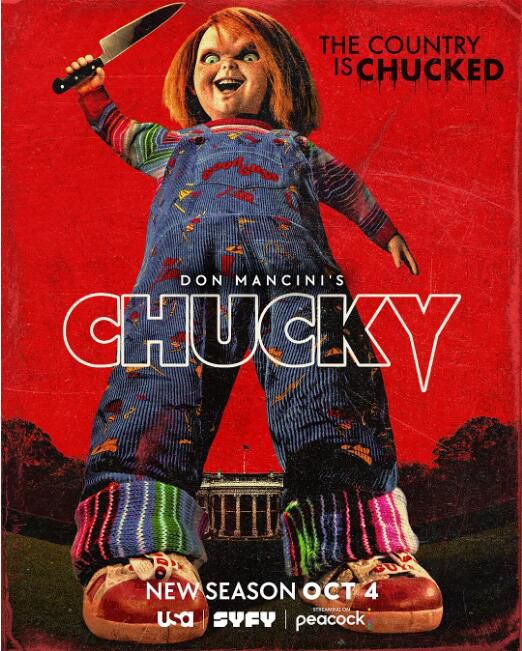 2023美劇 鬼娃恰吉 第三季/Chucky 紮克瑞·亞瑟 英語中字 盒裝2碟 2023美劇 鬼娃恰吉 第三季/Chucky 紮克瑞·亞瑟 英語中字 盒裝2碟