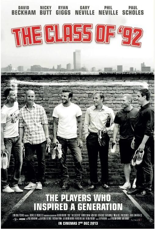 2013高分美國紀錄片《曼聯92班/92黃金一代》大衛·貝克漢姆 英語中字 盒裝1碟