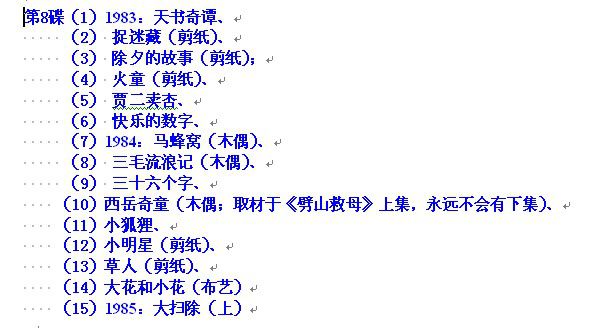 碟機可用/中國經典懷舊教育動畫片/獨家最全252部有目錄11DVD 碟機可用/中國經典懷舊教育動畫片/獨家最全252部有目錄11DVD