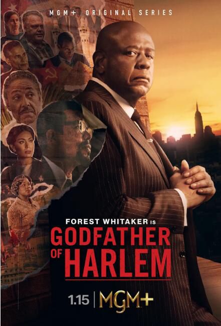2023美劇 哈林教父 第3+4季 Godfather of Harlem 福里斯特·惠特克 英語中字 盒裝6碟