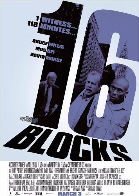 2006高分英國電影 勇闖16街區/狙擊封鎖線/16 Blocks 布魯斯·威利斯 英語中字 盒裝1碟 2006高分英國電影 勇闖16街區/狙擊封鎖線/16 Blocks 布魯斯·威利斯 英語中字 盒裝1碟