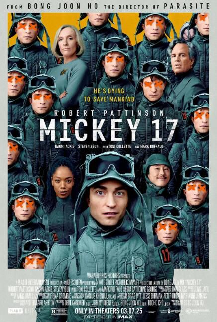 2025美國電影 編號17/米奇17號/Mickey 17 羅伯特·帕丁森 英語中字 盒裝1碟 2025美國電影 編號17/米奇17號/Mickey 17 羅伯特·帕丁森 英語中字 盒裝1碟