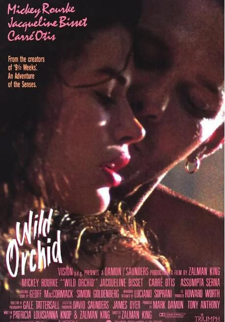 1990美國電影 野蘭花 Wild Orchid 米基·洛克 英語中字 盒裝1碟 1990美國電影 野蘭花 Wild Orchid 米基·洛克 英語中字 盒裝1碟