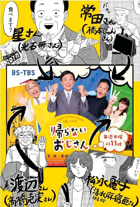 2022日劇 不回家的大叔 全10集 光石研/高橋克實 日語中字 2碟