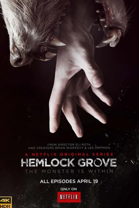 2013美劇 鐵杉樹叢/毒林/Hemlock Grove 第1-3季 法米克·詹森 英語中字 9碟