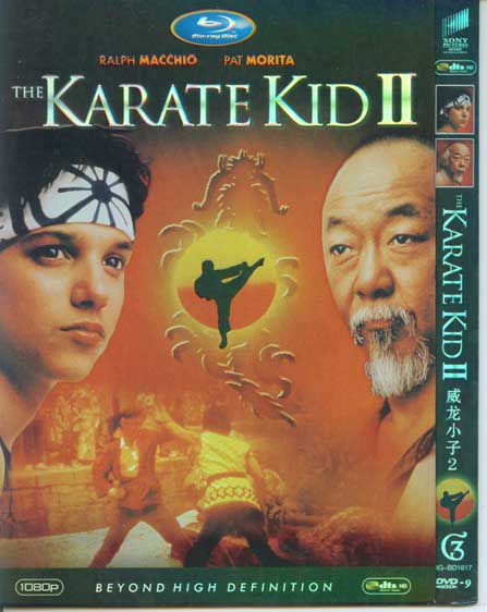 1986美國電影 威龍小子2/小子難纏續集/龍威小子第二集 英語中字 盒裝1碟 1986美國電影 威龍小子2/小子難纏續集/龍威小子第二集 英語中字 盒裝1碟