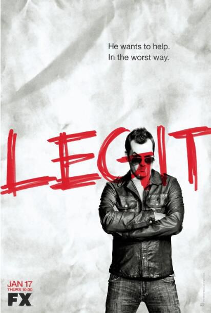 2013高分美劇 合法/正統/做個好人/Legit 第1+2季 英語中字 盒裝4碟 2013高分美劇 合法/正統/做個好人/Legit 第1+2季 英語中字 盒裝4碟