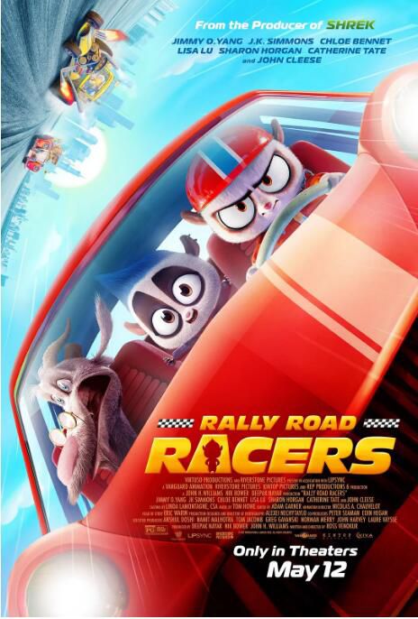 2023歐美動畫電影《瘋狂拉力賽/Rally Road Racers》英語中英雙字