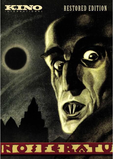 1922高分德國電影 諾斯費拉圖/穆瑙之吸血鬼/吸血僵屍 無對白中字 盒裝1碟