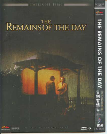 1993歐美高分電影 告別有情天 長日將盡 安東尼霍普金斯 英語中字 盒裝1碟