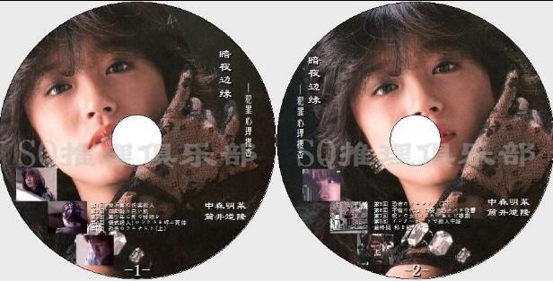 1999推理劇DVD：暗夜邊緣/犯罪心理搜查檔案-邊界【中森明菜】2碟