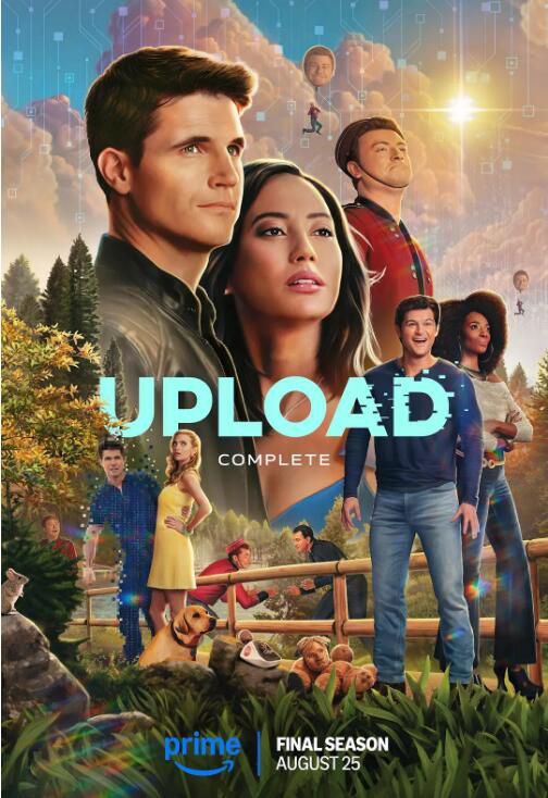 2025美劇 上載新生/上傳天地 第3-4季 羅比·阿梅爾 英語中字 盒裝3碟