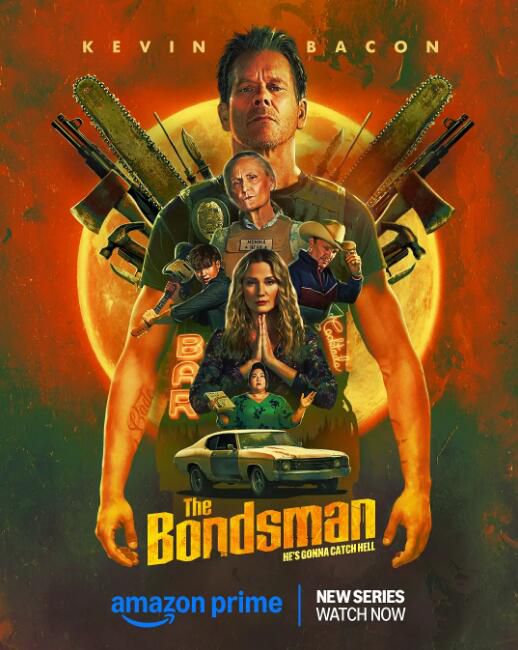 2025美劇《地獄擔保人/異靈獵手》凱文·貝肯 英語中字 盒裝2碟