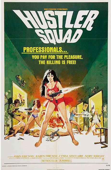 1976美國電影 妓女小隊 二戰/約翰·埃裏克森 英語中字 DVD
