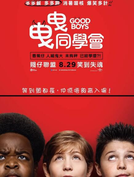 電影 好小男孩/好小子們 Good Boys (2019) 高清盒裝DVD