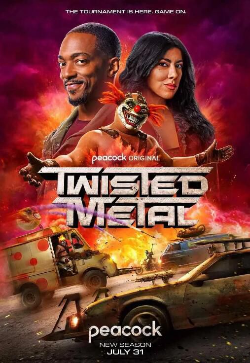 2025美劇 烈火戰車/Twisted Metal 第二季 安東尼·麥凱/斯蒂芬妮·比翠絲 英語中字 盒裝2碟 2025美劇 烈火戰車/Twisted Metal 第二季 安東尼·麥凱/斯蒂芬妮·比翠絲 英語中字 盒裝2碟