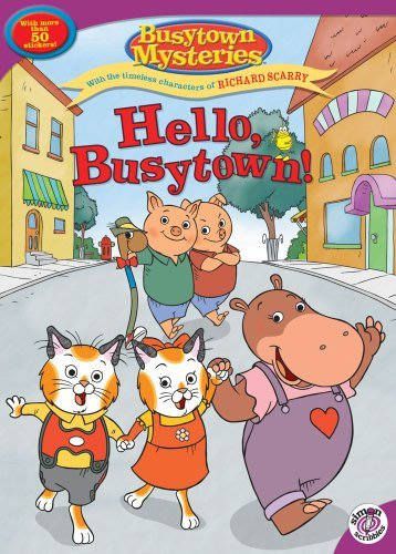 Richard Scarry Busytown Mysteries 忙忙碌碌鎮 1-2季 英語無字幕 清晰10碟