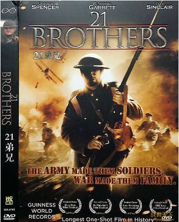 2011美國電影 21弟兄 一戰/狙擊戰/ DVD 清晰1碟