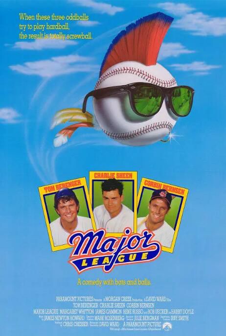 1989美國電影 大聯盟/無敵波霸/Major League 湯姆·貝倫傑 英語中字