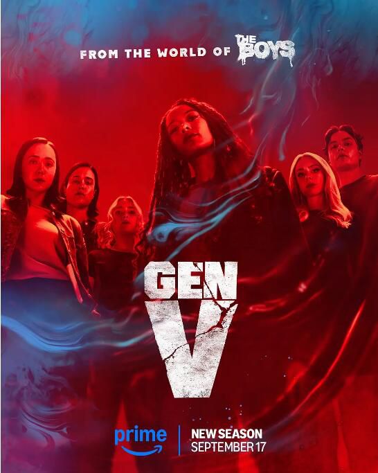 2025高分美劇 V世代/Gen V 第二季 /黑袍糾察隊衍生劇 潔絲·辛克萊 英語中字 盒裝2碟 2025高分美劇 V世代/Gen V 第二季 /黑袍糾察隊衍生劇 潔絲·辛克萊 英語中字 盒裝2碟