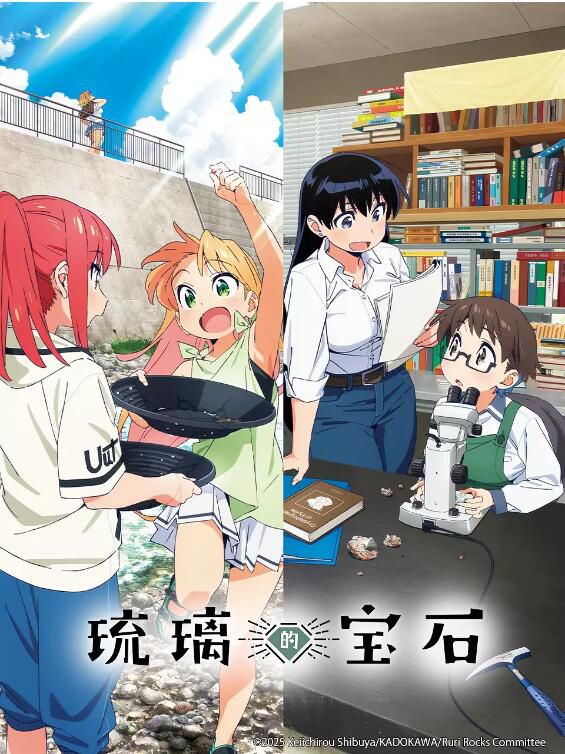 2025高分日本動畫 琉璃的寶石/瑠璃的寶石 日語中字 盒裝2碟