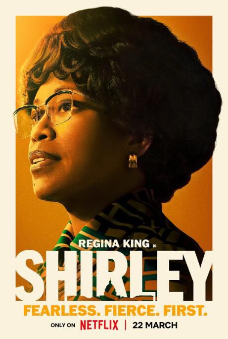 2024美國傳記片《雪莉/Shirley》雷吉娜·金 英語中英雙字 盒裝1碟 2024美國傳記片《雪莉/Shirley》雷吉娜·金 英語中英雙字 盒裝1碟