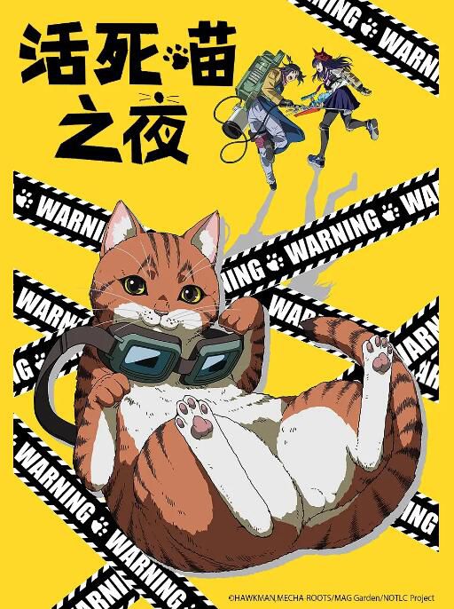 2025日本動畫 活死喵的夜晚/活屍貓之夜 日語中字 盒裝2碟