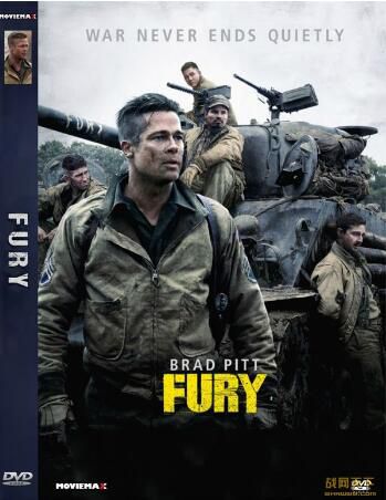 2014英國電影 狂怒 二戰/英德戰 國語中字 DVD