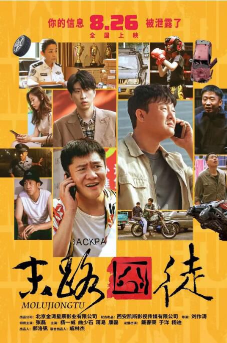 2023大陸電影《末路囧徒》DVD 張磊/楊一威 國語中字 全新盒裝1碟